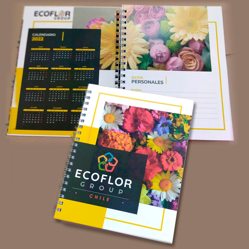 Ecoflor Notebook Design